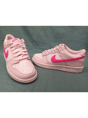 Nike Dunk Low (GS) Sneakers Soft Pink Pink Foam Girls Size 5 NEW NO BOX!